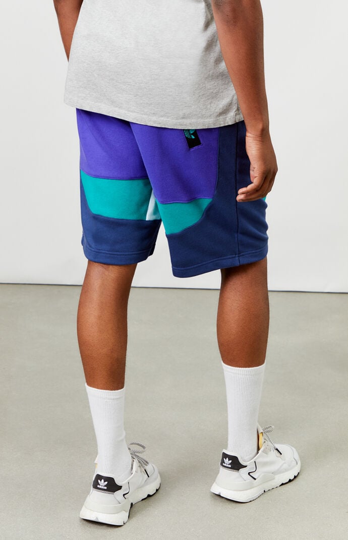 Colorblock Sweat Shorts