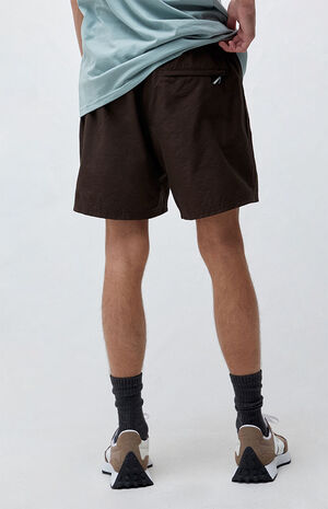 Brown Primary Volley II Shorts image number 4