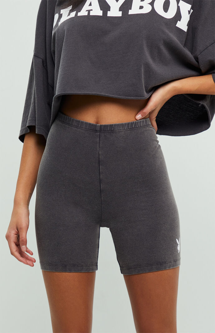 Playboy By PacSun Bunny Bike Shorts