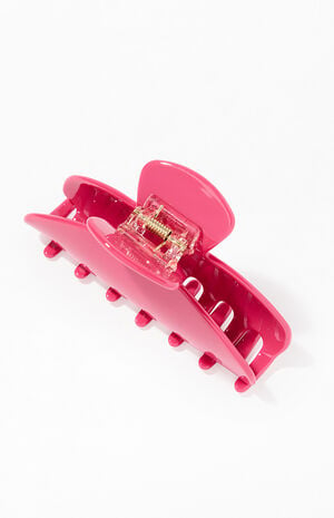 Pink Hair Claw Clip image number 2