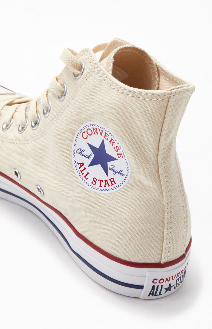 Women's Ivory Chuck Taylor All Star High Top Sneakers