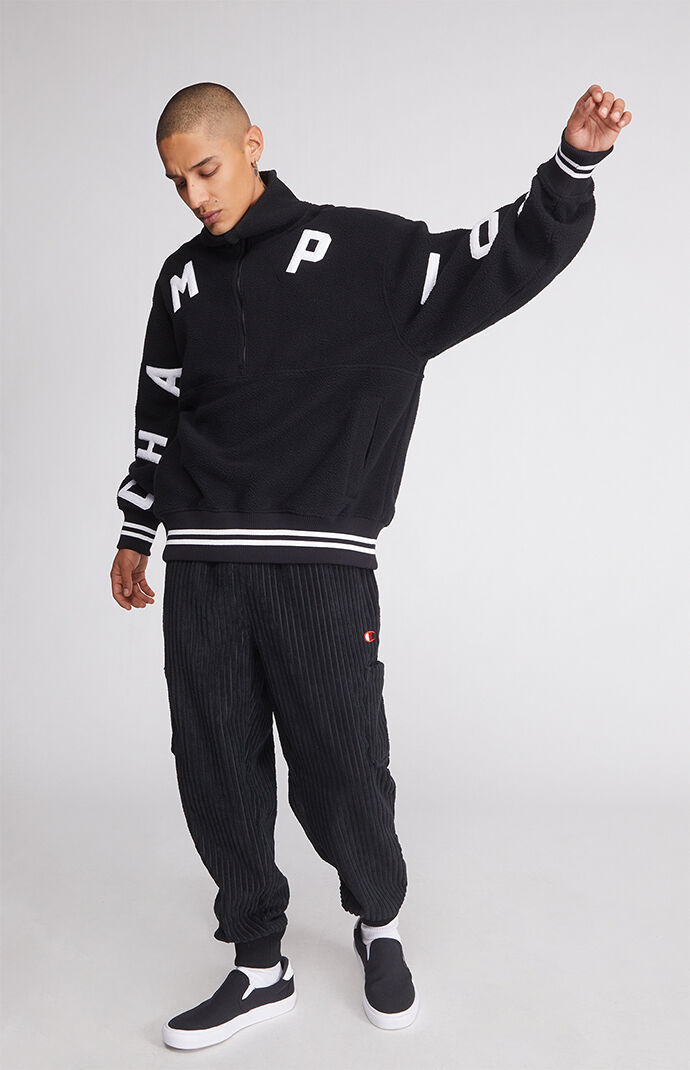 Champion Hi Pile Sherpa Warm Up Sweatshirt PacSun