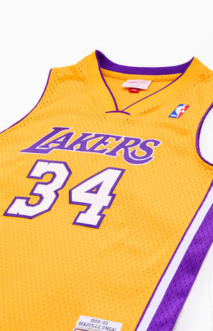 Kids Shaq Lakers Swingman Jersey image number 3