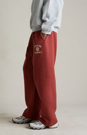 Crimson University Fleece Relaxed Sweatpants image number 4