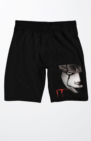 Pennywise IT Movie Sweat Shorts image number 1