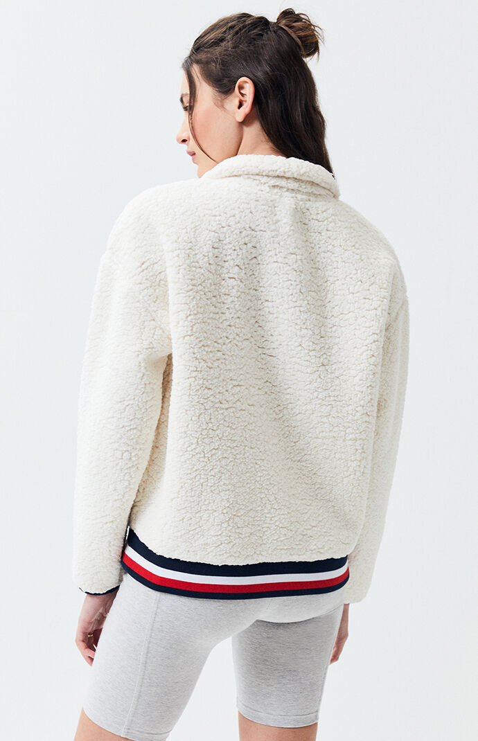 tommy hilfiger fuzzy hoodie