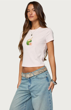 Coconut Beaded T-Shirt image number 2