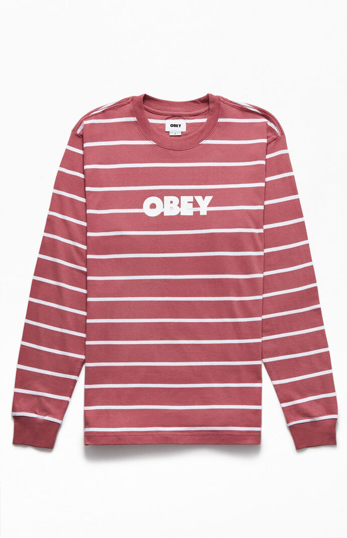 Division Striped Long Sleeve T-Shirt