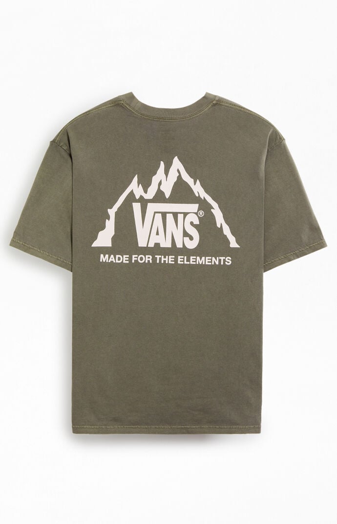 Khaki vans t shirt deals
