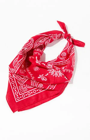 Red Classic Bandana image number 1