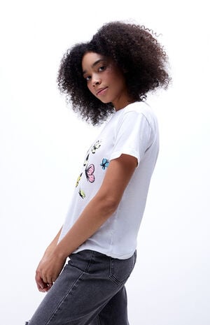 Butterfly Sketch T-Shirt Butterfly Sketch T-Shirt image number null