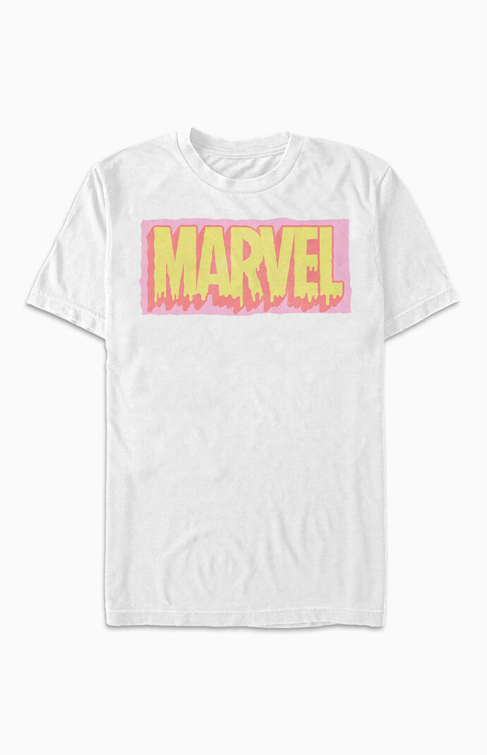 Marvel Paint Drip Logo T-Shirt