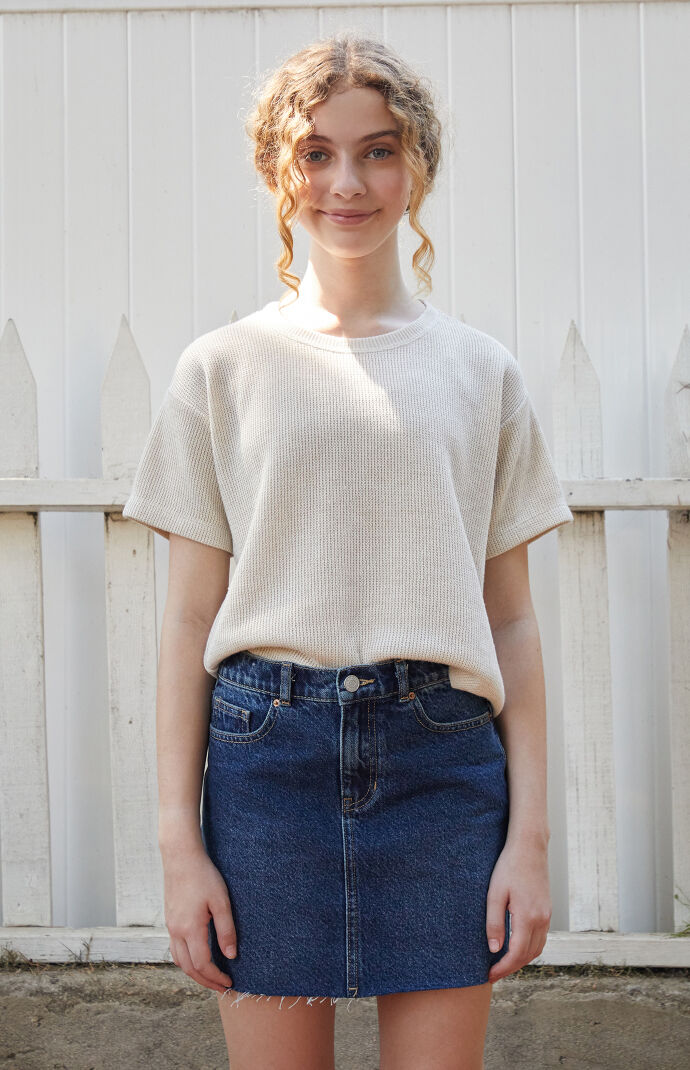 PacSun Kids Indie Denim Skirt