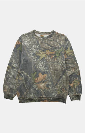 2000s Camo Crew Neck Sweatshirt image number 1