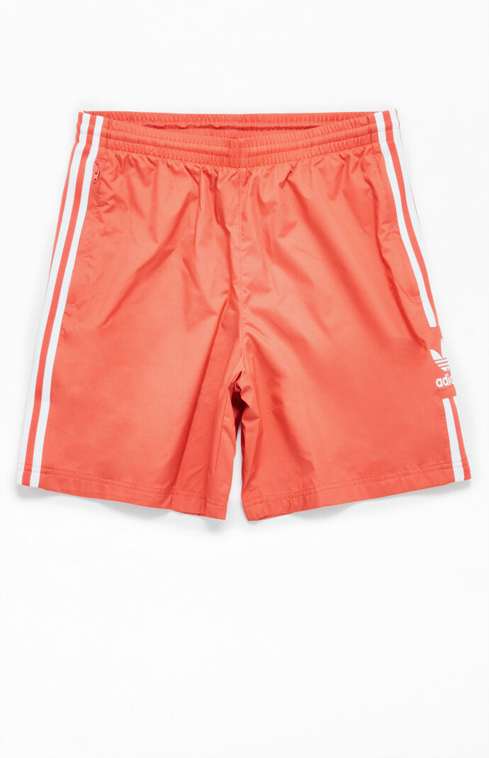 Coral Lock Up Track Shorts