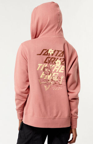 Unwind Full Zip Boyfriend Hoodie image number 2