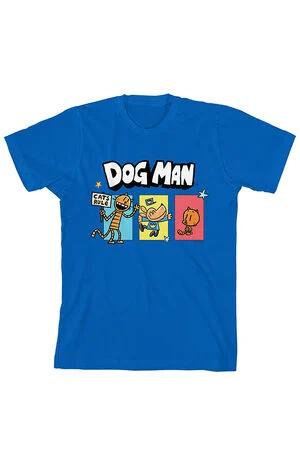 Kids Dog Man Petey the Cat & Lil Petey T-Shirt image number 1