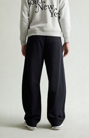 Presley Black Barrel Sweatpants image number 4