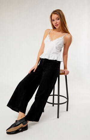 Ruffle Babydoll Top image number 3