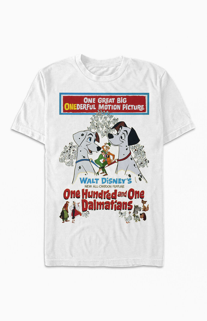 Vintage 101 Dalmations Poster T-Shirt