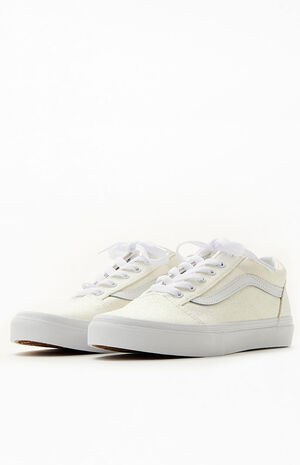 Kids White Old Skool Shoes image number 2