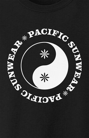 Kids Pacific Sunwear Yin & Yang Flowers T-Shirt image number 2