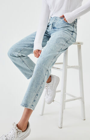 Totally Acid High Rise Straight Leg Jeans image number 5