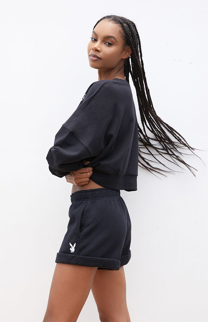 Sweat shorts pacsun hot sale