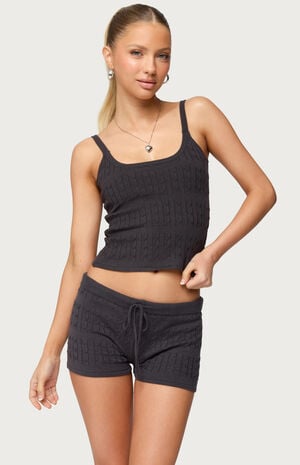 Nella Cable Knit Tank Top image number 1