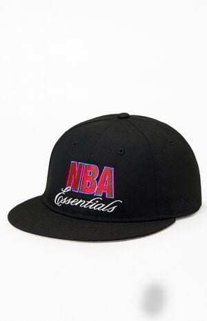 x Fear of God ESSENTIALS Black NBA 9FIFTY Hat image number 4