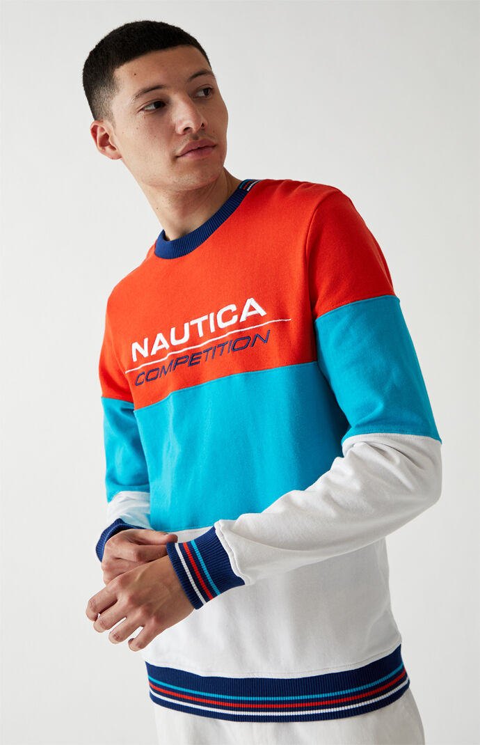 Competition Striped Sweatshirt