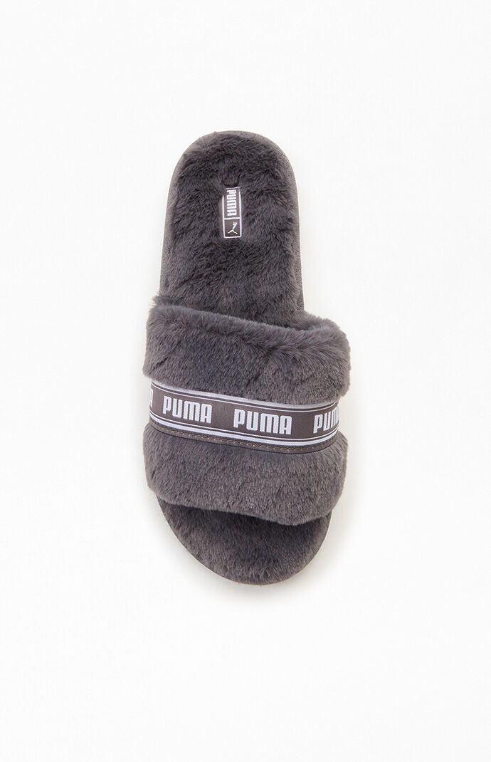 puma fluffy slides quiz