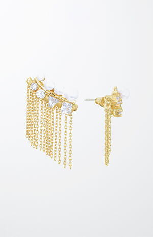 Crystal & Pearl Three-In-One Ear Crawlers image number 1