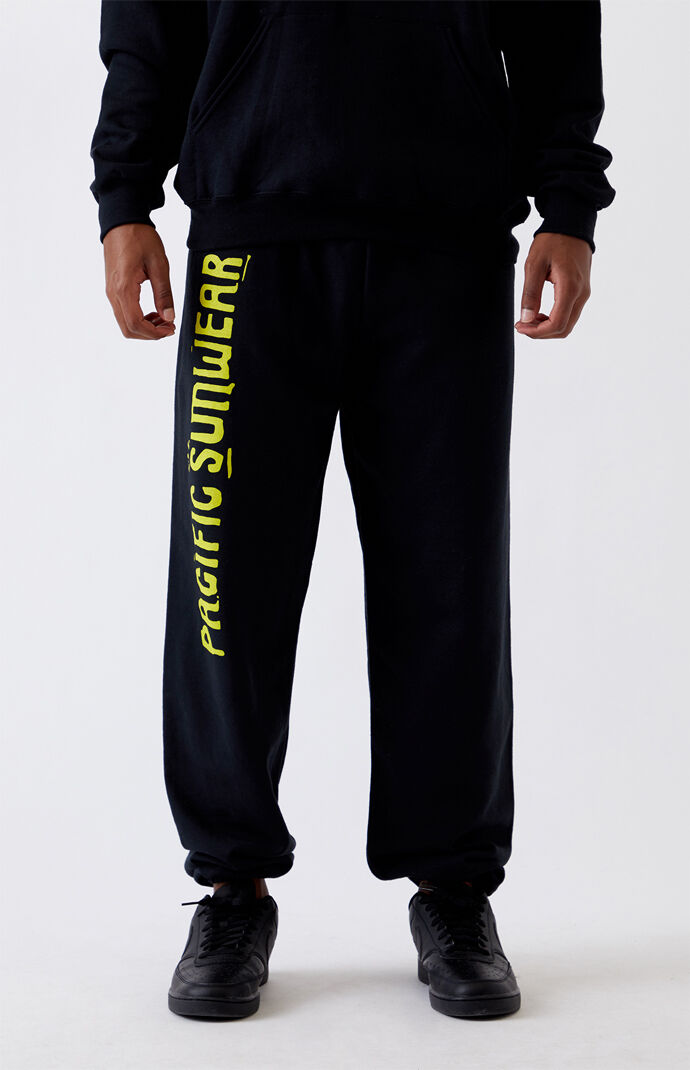 Black Logo Sweatpants