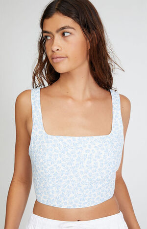 Floral Crop Top image number 2