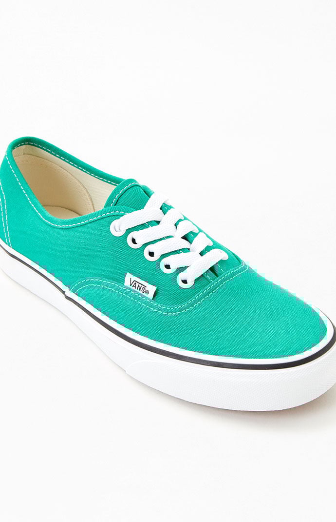 Teal vans new arrivals authentic