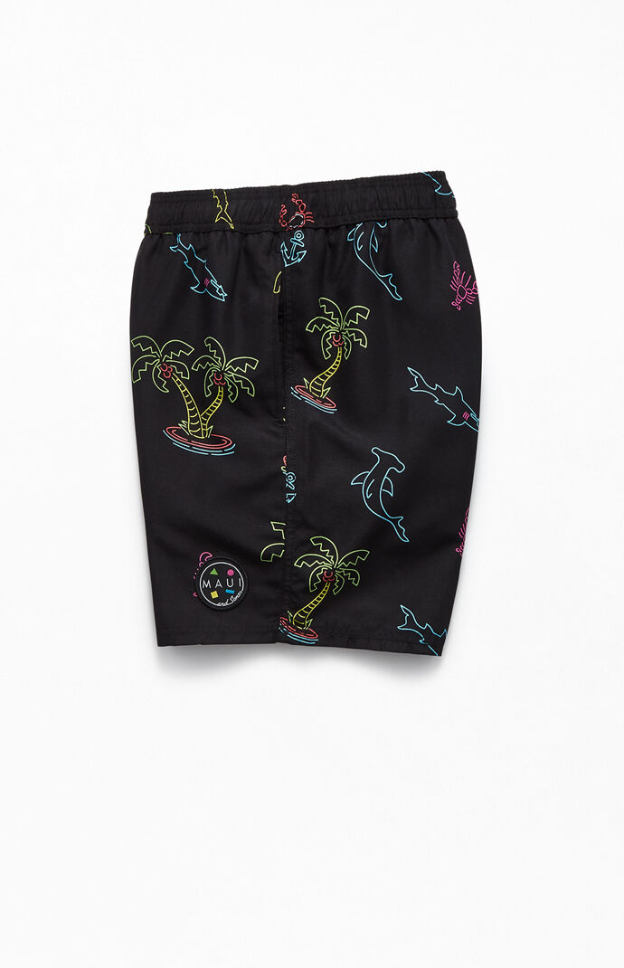 Lights Out 17" Swim Trunks