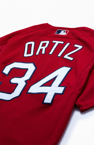 Mitchell & Ness Red Sox Ortiz 34 Baseball Jersey