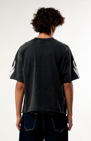 Cyber Applique Knit T-Shirt image number 4