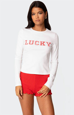Get Lucky Long Sleeve T-Shirt image number 5