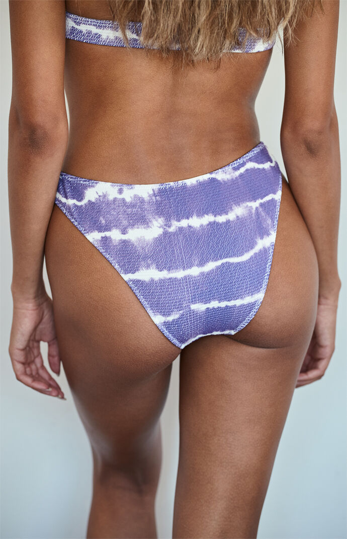 Atlas Tie-Dyed High Cut Bikini Bottom