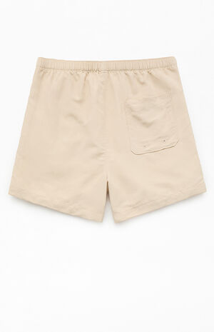 Baggy Oatmeal 4.5" Swim Trunks image number 2