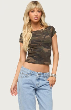 Lumielle Camo Top image number 1