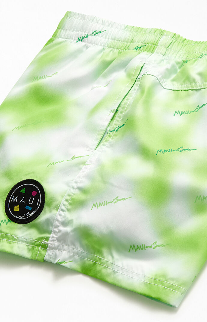 Scripted 14" Swim Trunks