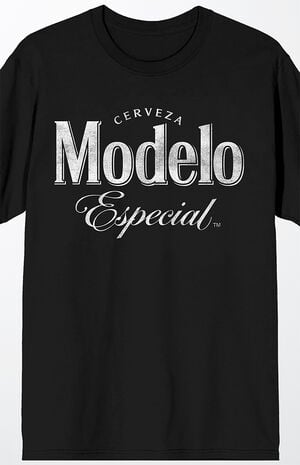 Black Modelo Classic Logo T-Shirt image number 2