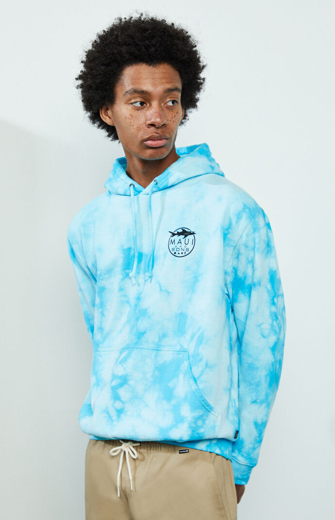 Tie-Dyed Maui Pullover Hoodie