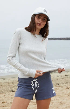 Silver Tori Basic Long Sleeve Top image number 1