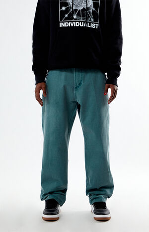 Olive Big Timer Carpenter Pants image number 1