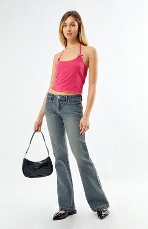 Chelsea Mesh Halter Top image number 4