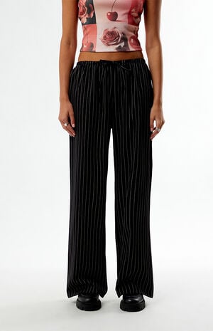 Easy Pinstripe Baggy Pants